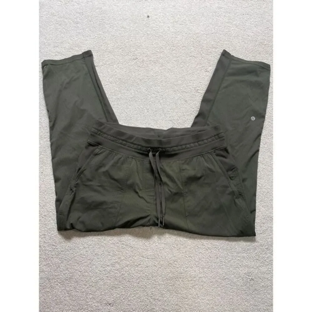 Lululemon Olive Green Athletic‎ Pants SZ 10